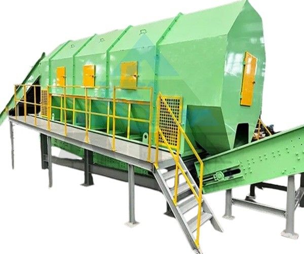 Machines de tri et de recyclage des MSW pour la gestion des déchets solides municipaux 500 tonnes/jour