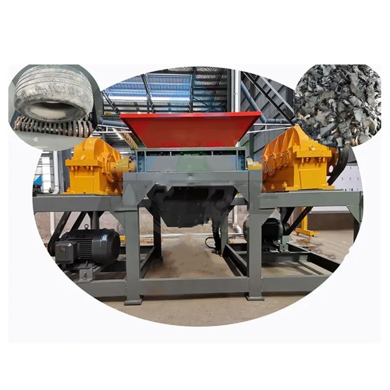 3500 kg Poids Pulvérisateur de caoutchouc universel pour déchiqueter les pneus de vélo et de voiture