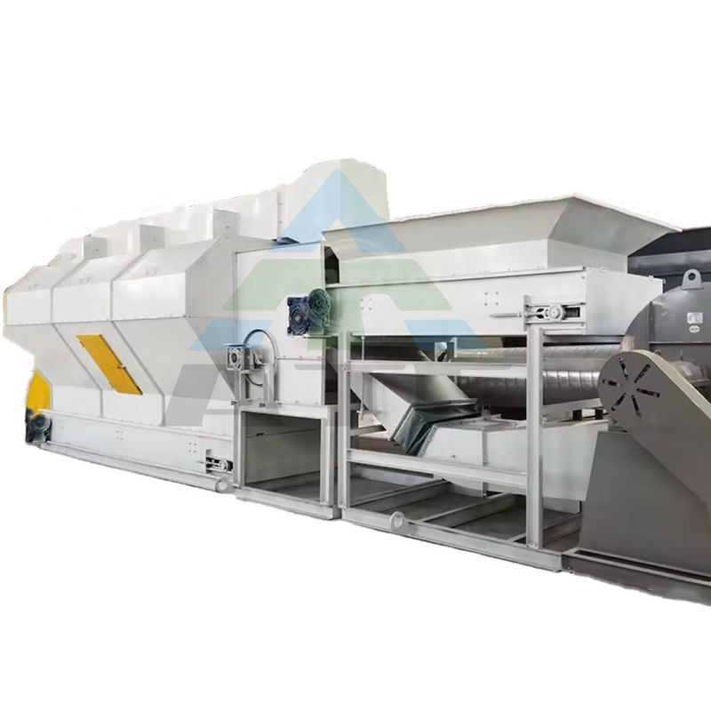 Machines de séparation par débit d'air pour la séparation des déchets solides en 50 t/jour Système de séparation des déchets