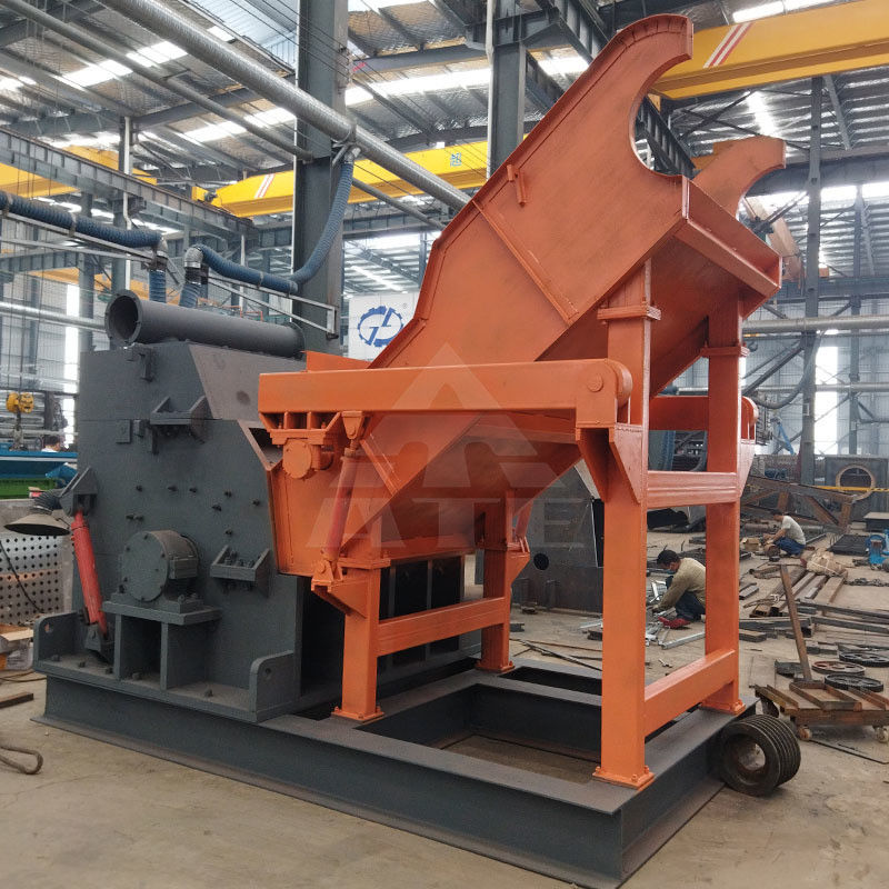 200-2200 mm Taille d'entrée Broyeur hydraulique Marteau pour le concassage des déchets métalliques en laiton / cuivre