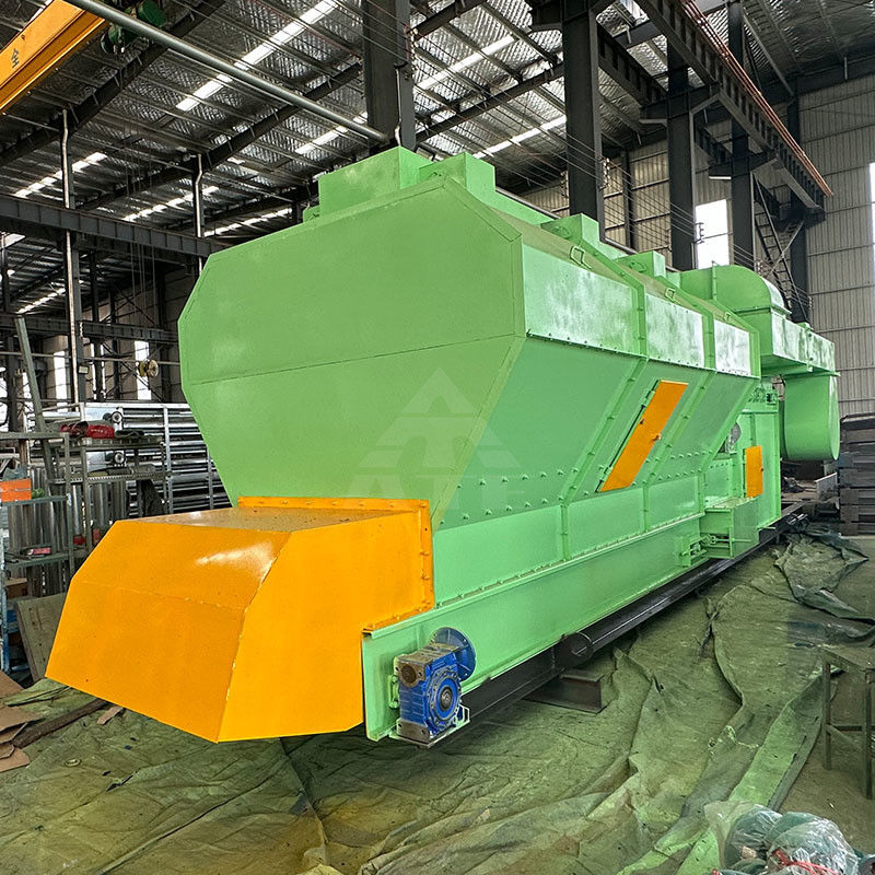 Machine de tri des déchets de recyclage avec collecteur de déchets et séparateur d'air horizontal