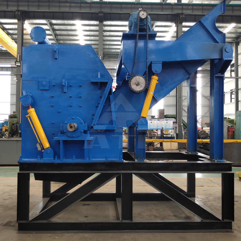 200-2200 mm taille d'entrée Machine de concassage de métaux pour le recyclage du cuivre et de la plaque d'aluminium