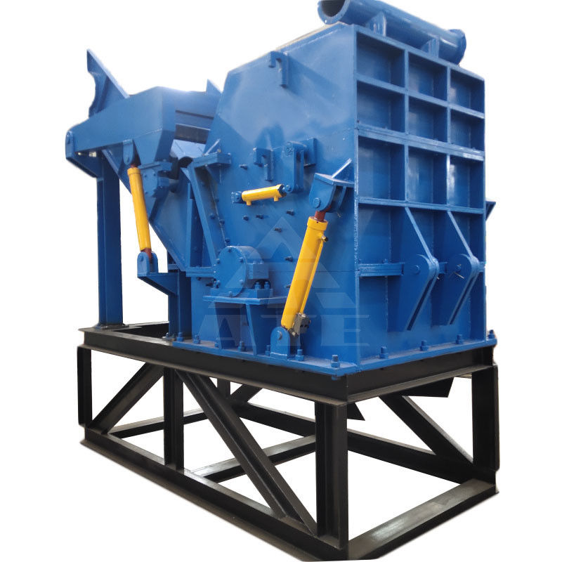Recyclage de ferraille d'étain cadre en aluminium avec et facile à utiliser machine de concassage de broyeur de métaux