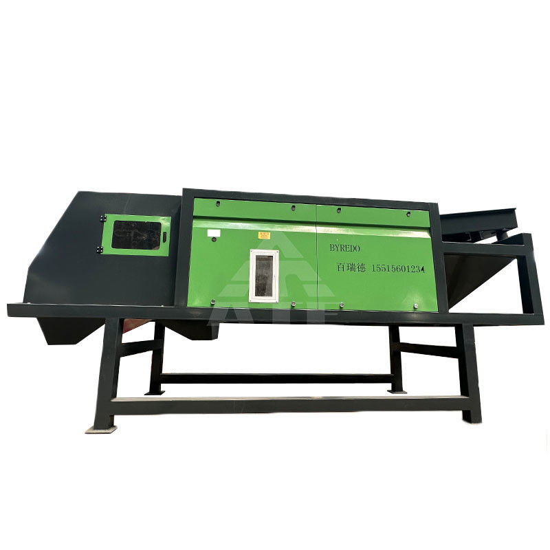 Machine de tri des déchets métalliques non ferreux 380 V avec séparateur de courant magnétique et de courant de tourbillon