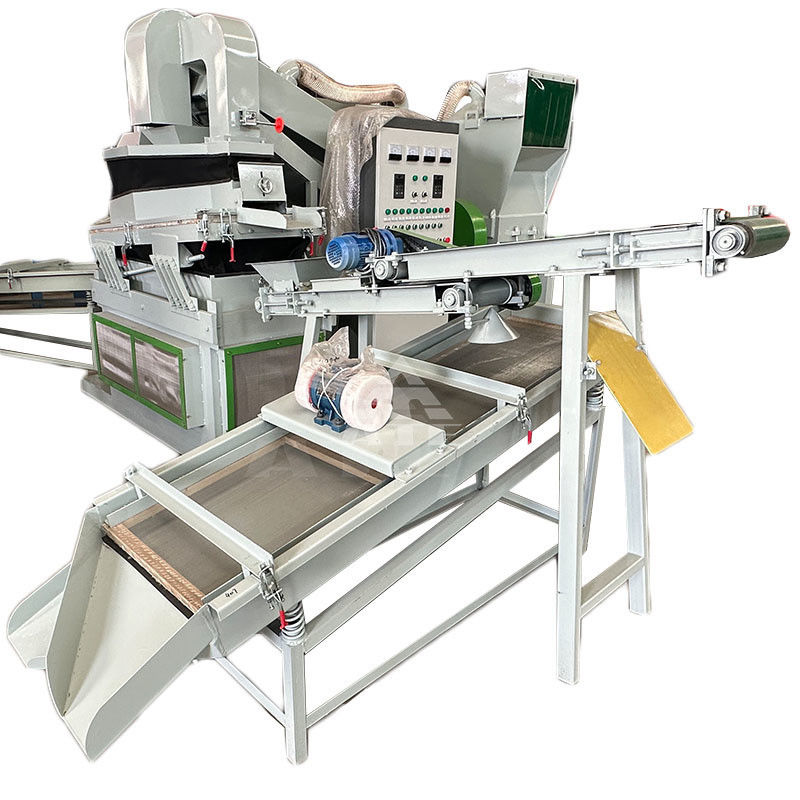 Facile à utiliser Machine automatique à riz de cuivre sec pour le recyclage du granulateur de fil de câble
