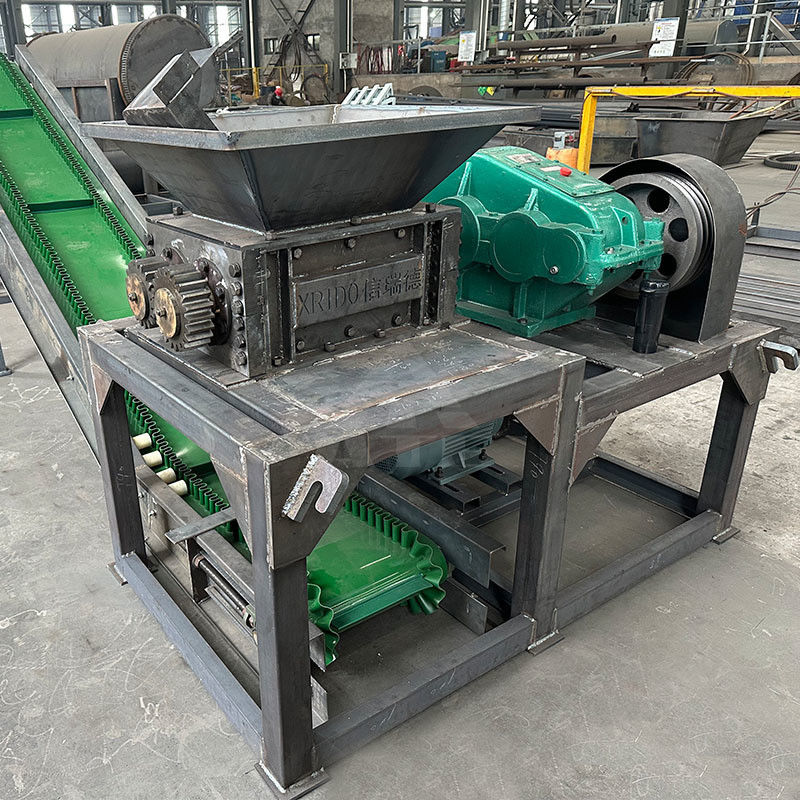50kW de puissance Single Power plastique film déchiqueteur pour fil d'acier dans 200-2200mm Taille d'entrée