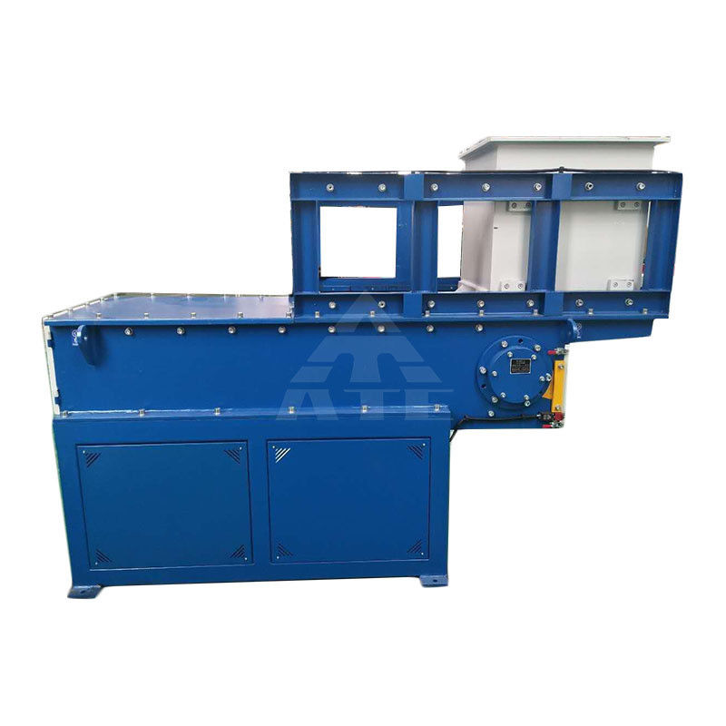300-500 kg/h Capacité de production Mini déchiqueteuse mono-axe en carton plastique