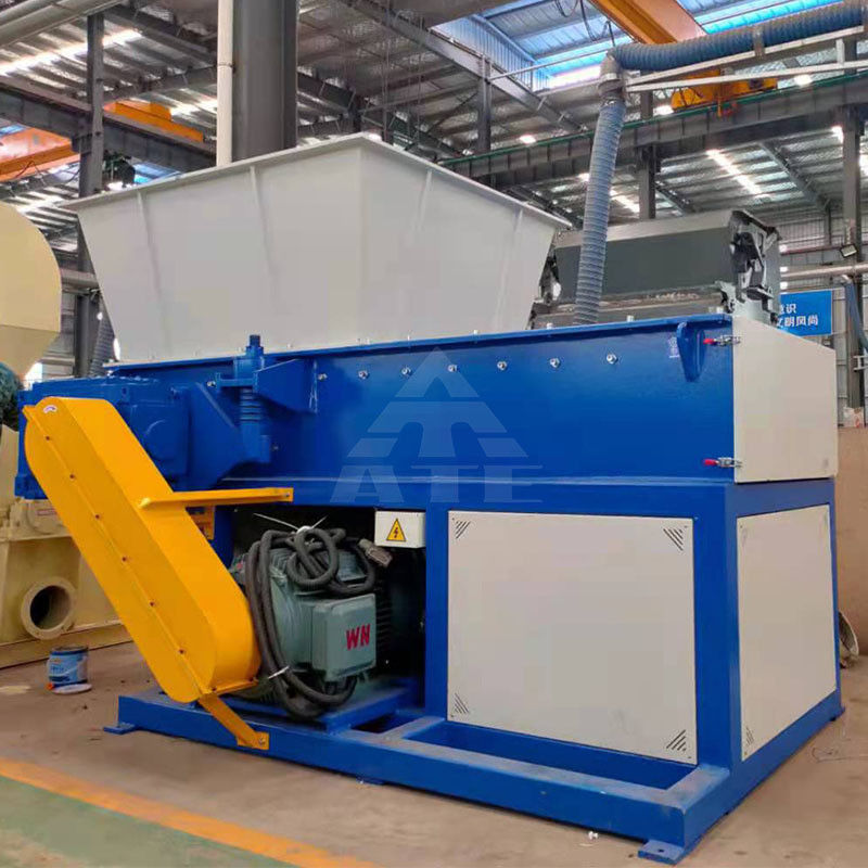 2850kg single shaft déchets de carton déchiqueteur pour le bois plastique métal en Inde