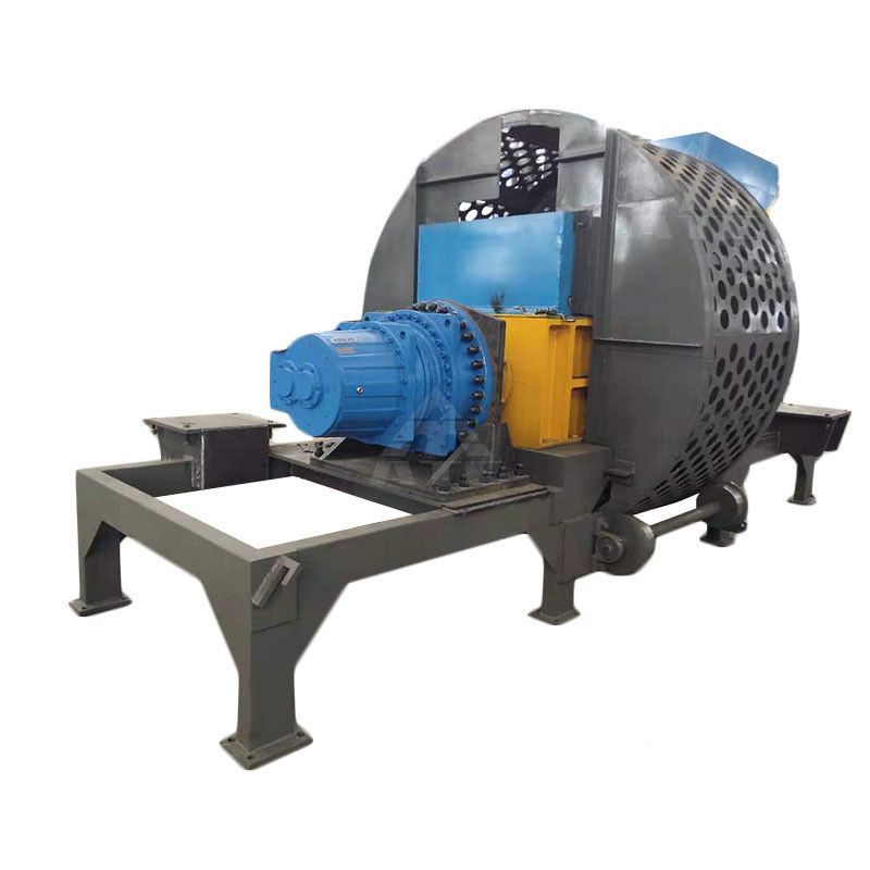 Produit final pour les particules de caoutchouc broyeur de pneus à double arbre pour la désintégration des déchets de pneus